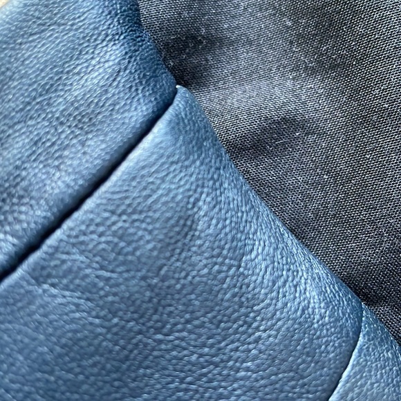 Rare Sass & Bide ink colour leather Jacket | size 8 - Picture 7 of 13